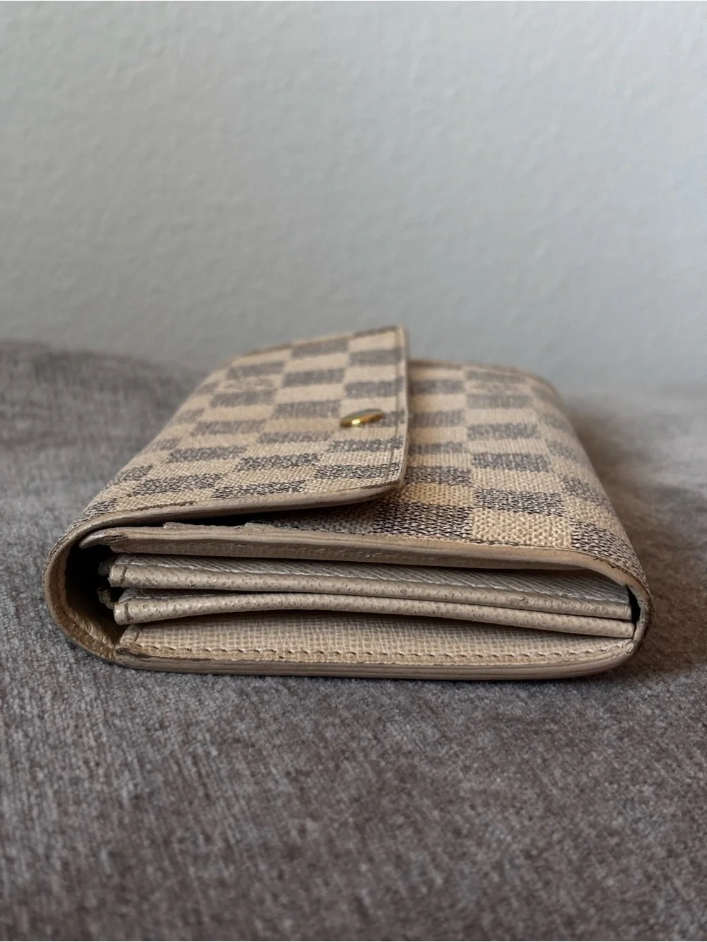 Louis Vuitton Damier Azur Long Continental Wallet